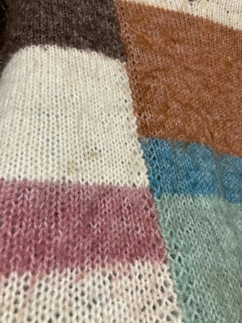 Kolorowa kamizelka handmade