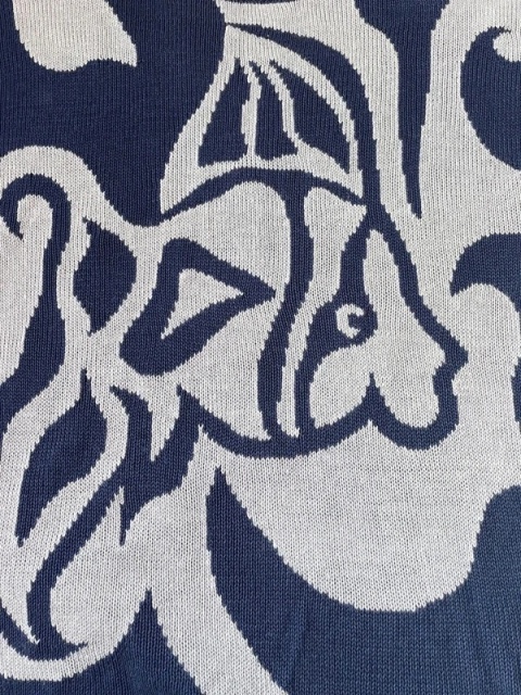 Sweter vintage z rybą