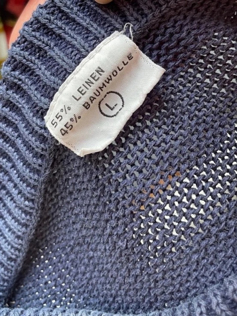 Sweter vintage z rybą