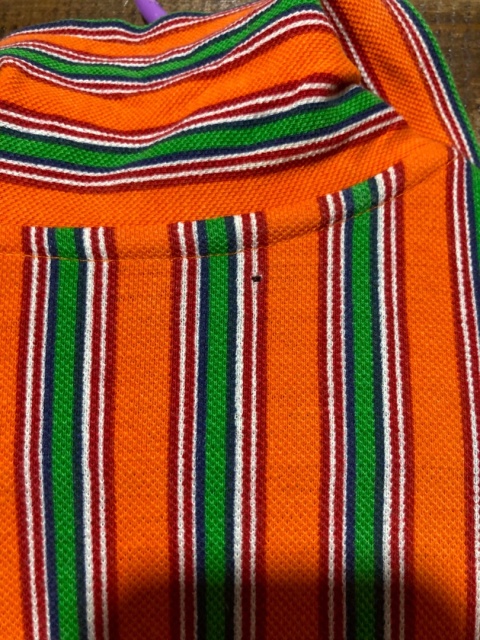 T-shirt polo w paski