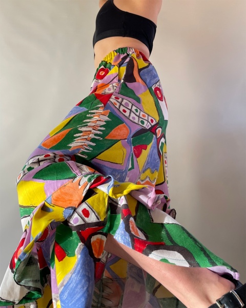 Spodnie handmade od co to za szycie