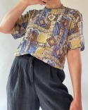 T-shirt z jedwabiu