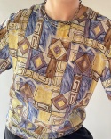 T-shirt z jedwabiu