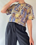 T-shirt z jedwabiu
