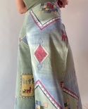 Wiązane spodnie handmade