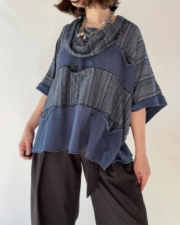 Sweterkowa luźna bluza