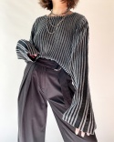 Ciemnoszary sweter longsleeve