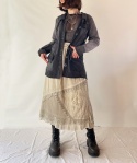 Szara cieniowana bluza