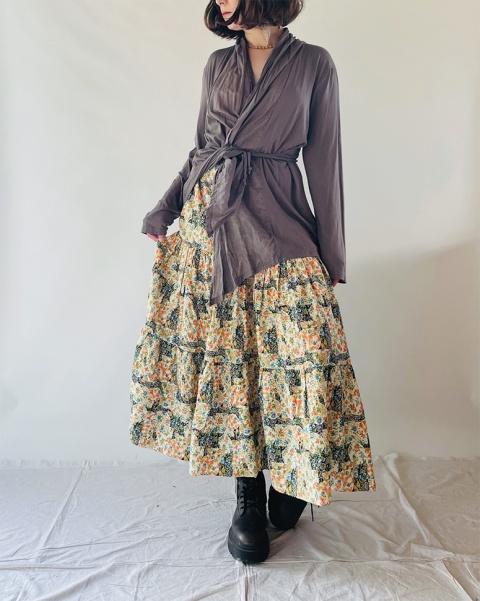 Długa spódnica handmade