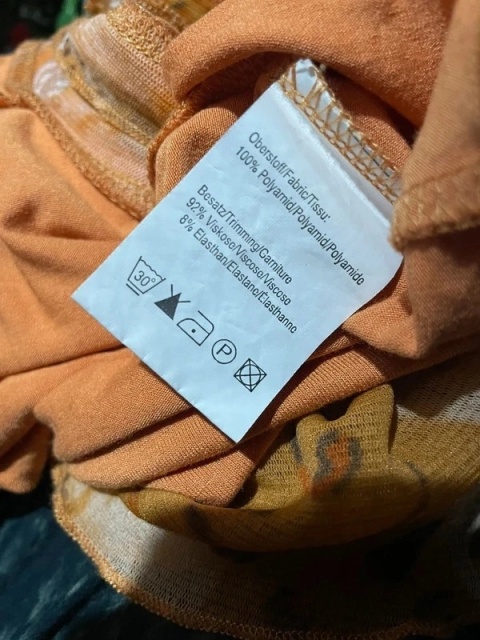Pomarańczowa tunika na jesień