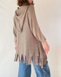 Sweter z kapturem