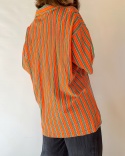 T-shirt polo w paski