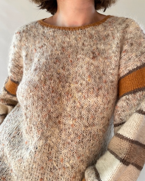 Wełniany sweter handmade