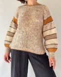 Wełniany sweter handmade