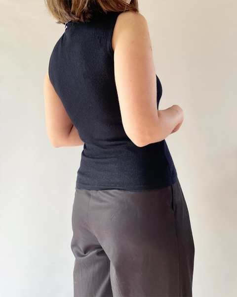 Top Escada z wełny merino