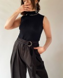 Top Escada z wełny merino