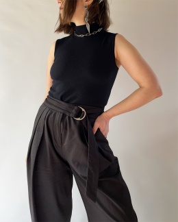 Top Escada z wełny merino