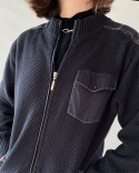 Granatowa kurtka/bluza