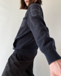 Granatowa kurtka/bluza