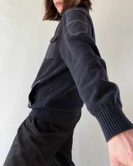 Granatowa kurtka/bluza
