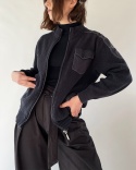 Granatowa kurtka/bluza