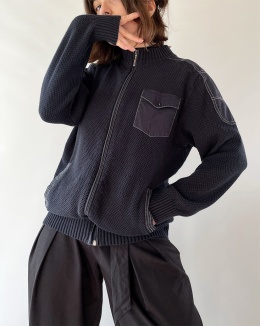 Granatowa kurtka/bluza