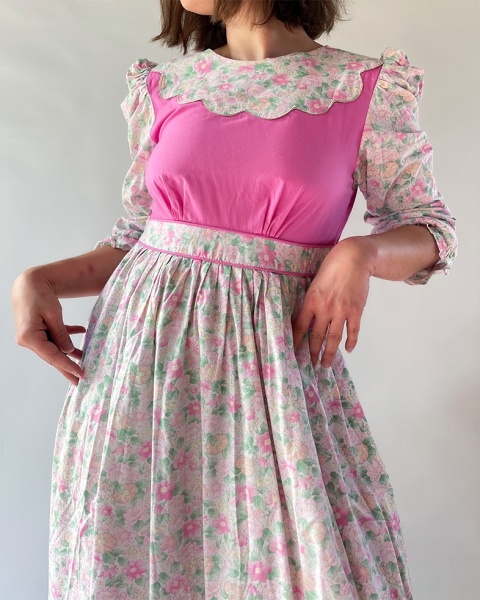 Kwiecista sukienka maxi