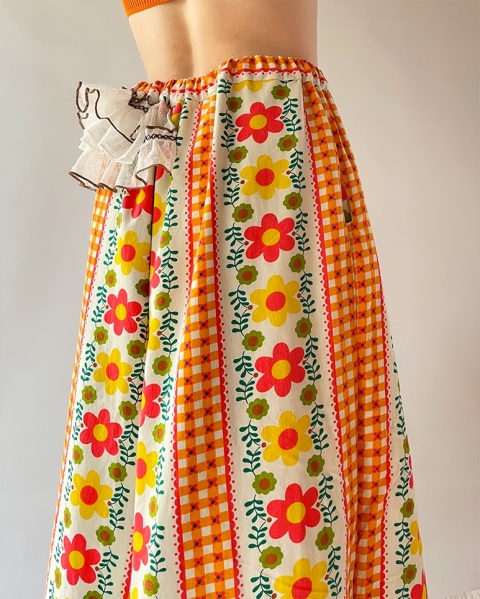 Spodnie handmade cottagecore