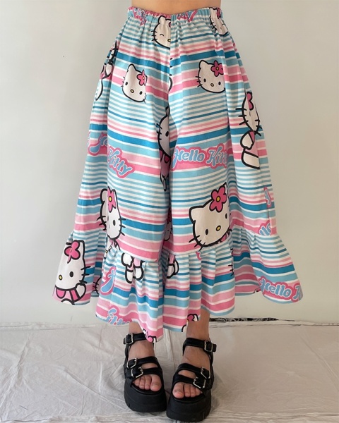 Spodnie handmade Hello Kitty