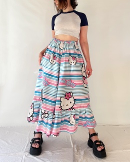 Spodnie handmade Hello Kitty