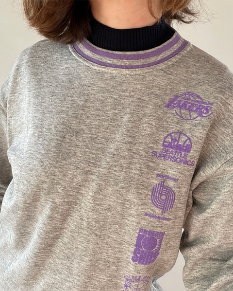 Szara bluza NBA