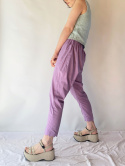 Fioletowe spodnie handmade