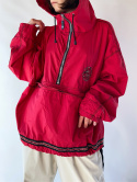 Czerwona kurtka anorak