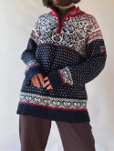 Sweter w stylu norweskim